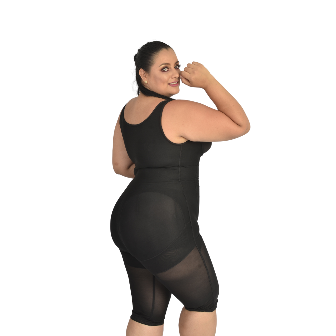 Stage 2 Compression Bundle: Option 7 (Braless full body mid thigh faja with  sleeves) - Contour Fajas